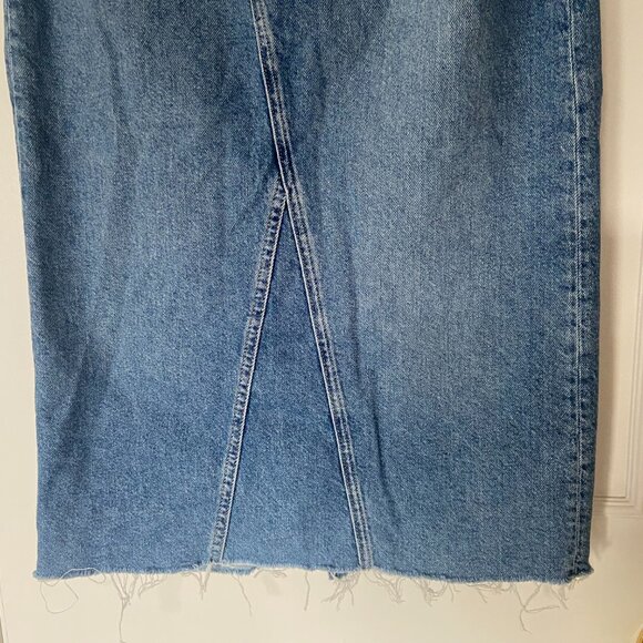 Rails Highland Denim Midi Skirt - Y2K, 90s - Size 25 - Picture 3 of 12